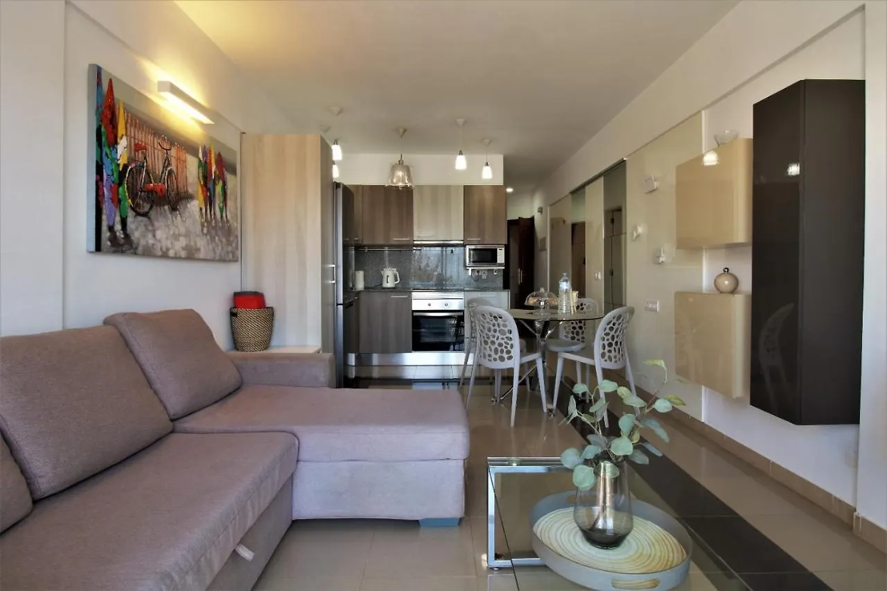 Апартаменты Agreable Appartement Au Bord De L' Ocean, Playa Paraiso Адехе Испания